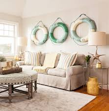 From sailboats to anchors to beach chairs, you can find nautical wall art depicting nautical scenes here at everything nautical. 20 Unique Gallery Wall Ideas With A Coastal Nautical Theme Coastal Decorating Living Room Beach House Interior Design Beach Living Room