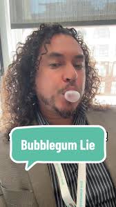 La gran burbuja de chicle que sorprende
