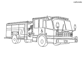 Fire truck driving printable coloring page, free to download and print. Fire Trucks Coloring Pages Free Printable Fire Coloring Sheets