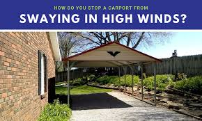 Carport im hornbach onlineshop kaufen! How Do You Stop A Carport From Swaying In High Winds