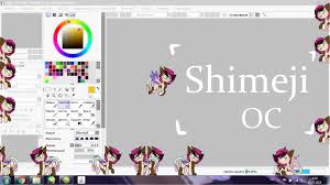 How To Make A Shimeji Oc Speedpaint Youtube
