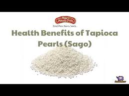 Tapioca is a starch from the cassava plant. Health Benefits Of Pepe S Nature S Pride Tapioca Sago Youtube