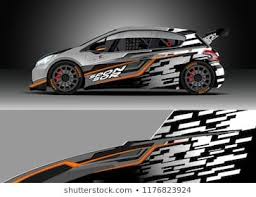 Car Wrap Graphic Vector Abstract Stripe Racing Background Kit Designs For Wrap Vehicle Race Car Rally Adventure And Livery Car Wrap Car Sticker Design Car