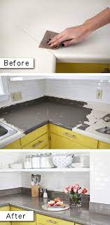 If your laminate countertop has a scratch in it, there are a couple ways you can help get rid of it. Pin On Diy Remodling