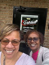 This week's dining adventure was The Kitchen  https://thekitchenbarandgrill.com/ Andrea: Pancake breakfast with grits,  eggs and chicken sausage Review: pancakes were thin and fluffy just like  she likes them. The grits were creamy