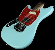 This gorgeous licensed fender mustang sonic blue kurt cobain has the finest. Fender Kurt Cobain Signature Left Handed Mustang Electric Guitar Sonic Blue Guitar Kurt Cobain Mustang Unique Guitars
