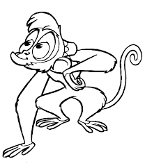 We provide coloring pages, coloring books, coloring games, paintings, and coloring page instructions here. Aladdin The Nice Monkey Abu