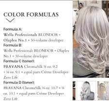 Silver Hair Hair Silver Hair Color Formulas Silver Blonde Hair Hair Color Techniques