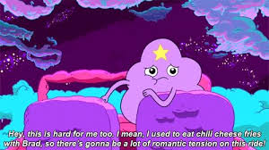 While he was keeping finn and jake captive during the scene he said this, he did display his deep connection and understanding of who finn and jake really are and, by extension, who people really are. My Favorite Lsp Quote Lumpy Space Princess Ice King Adventure Time Adventure Time