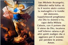 La preghiera a san michele arcangelo, da recitarsi al termine della s. Facebook