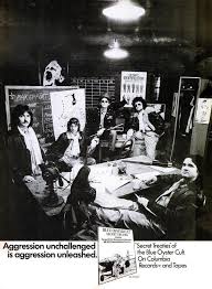 Stones Black And Blue Billboard Pin On Blue Oyster Cult