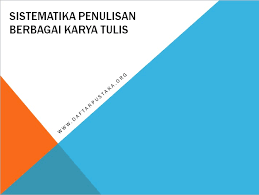 We did not find results for: Sistematika Penulisan Karya Tulis Panduan Lengkap Daftar Pustaka