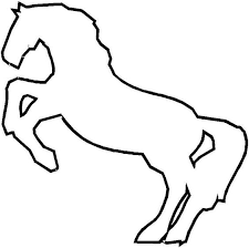 Maybe you would like to learn more about one of these? 116 Dessins De Coloriage Cheval A Imprimer Horse Silhouette Shadow Pictures Silhouette Portrait