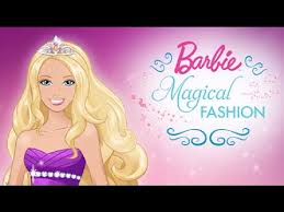 Design a beautiful outfit, style your hair. Barbie Magical Fashion Barbie Makeover Game Youtube