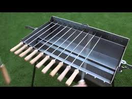 Mygrill Fold N Go The Innovative Foldable Rotisserie Grill Youtube Rotisserie Grill Rotisserie Grill Design