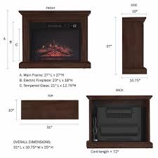 Make sure to share it. Portable Electric Fireplace Target