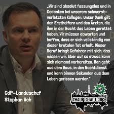 Berliner Polizist vor Wache in den Hals gestochen: Not-OP!