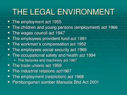 Briefly explain three criteria of a legitimate working hours for young persons. Ppt The Malaysian Legal Environment Powerpoint Presentation Free Download Id 398088