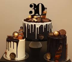 30th Birthday Cake For Him Chocolate Coz 1 Cake Is Not Enough 2x5inch And 1 X10inch Red Velvet Chocolate With Oreo Birthday Cake For Him 40th Birthday Cakes For Men 30th Birthday Cakes For Men