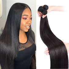 7a grade 1bundle virgin deep curly brazilian 100% human hair extensions products. Brazilian Human Hair Weave Bundles 30 Inch Straight Natural Short Long Virgin Hair Extension For Black Women 1 3 4 Bundles Hair Weaves Aliexpress
