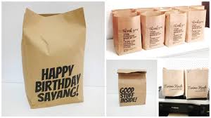 Jimat maa anda dengan menggunakan tepi kerta luru ecara emula jadi. Cara Diy Print Paperbag Untuk Door Gift Jimat Tapi Cool Habis