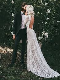 Mermaid High Neck Backless Long Sleeves Lace Beach Wedding Dresses Typ1415 Rustikale Hochzeitskleider Hochzeitskleid Brautkleid