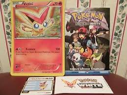 Maybe you would like to learn more about one of these? Pokemon Victini Promo Jumbo Card Pack Ebay