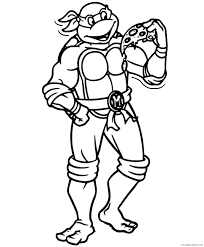 Free printable teenage mutant ninja turtles coloring pages. Teenage Mutant Ninja Turtles Coloring Pages Cartoons Amazing Cool Inspiring Design Printable 2020 Coloring4free Coloring4free Com