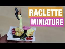 Raclette Party Miniature Fimo Youtube Miniature Food Raclette Party French Pastries