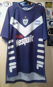 Pagina dedicada al club atletico vélez sarsfield. Velez Sarsfield Especial Camiseta De Futbol 2002 2003 Sponsored By Nesquik