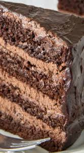 Supreme Chocolate Cake With Chocolate Mousse Filling Recipe Cake Recipes Desserts Delicious Desserts