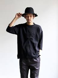 a vontade 3 4 sleeve roll neck sweater loose fit 七分袖ロールネックセーター vtd 0101 16 kt 40代 ファッション メンズ メンズファッション 40代 ファッション