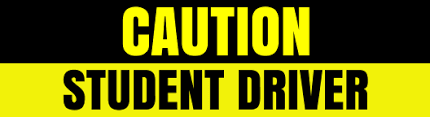 Download Student Driver Bumper Sticker By Bottleyourbrand