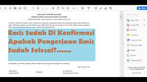 Menemukan data konfirmasi yang hilang di aplikasi emis. Cara Upload Berita Acara Emis Youtube