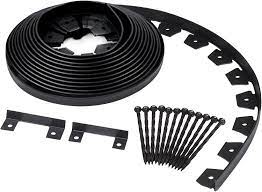 There's no digging involved, you just shove the prongs right into the ground. Amazon Com Easyflex 3000 40c 4 Dig Landscape Edging Kit 40 Feet Black Garden Outdoor