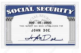 Keep your social security card in a safe place to protect yourself from identity theft if it's lost or stolen. Mock Up Of A Social Security Card Done In Photoshop Stock Photo Picture And Royalty Free Image Image 2834726