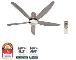 Panasonic 56 ceiling fan (f56mz2). Panasonic Ceiling Fan Econavi 5 Blades F M15h5 60 Short Layloon Online Shopping