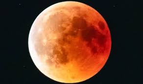 Is that a three wolf moon picture in the background? Total Lunar Eclipse Live Pictures How To Watch Super Blood Wolf Moon Science News Express Co Uk
