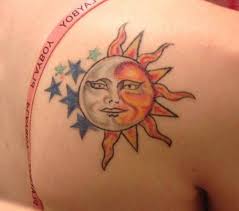 All rights to paintings and other images found on paintingvalley.com are owned by their respective owners (authors, artists), and the administration of the website doesn't bear responsibility for their use. Half Moon Half Sun Tattoo