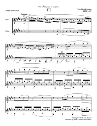 Trois Fantaisies ou Caprices