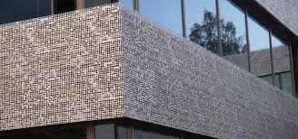 Sheet Metal Cladding Aluminum Perforated Sorlandet Kunnskapspark By Hrtb As Arkitekter Mnal Rmig Metal Facade Steel Cladding Perforated Metal