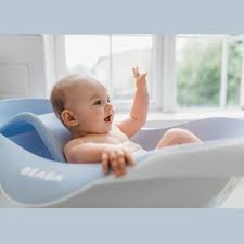 1 x beaba transatdo bath support, pastel blue. Beaba Transatdo 1st Stage Baby Bath Support Light Mist