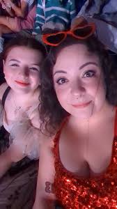 Hi all! I'm happy to be apart of this group! Here is a photo from my Eras  concert and my baby Willow 💕