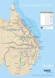 The binna burra section encompasses the rest of the park to the east. Map Of Queensland