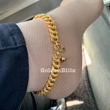Gelang coco sajat termurah ! Ready Stock Gelang Kaki Coco Original Emas Sadur Bangkok Bukan Emas Korea Claim Bangkok Cop 916 Lazada Singapore