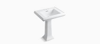 k 2258 4 memoirs pedestal sink with