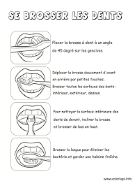 Contextual translation of je me brosse les dents into english. Coloriage Se Brosser Les Dents Dessin Dentiste A Imprimer