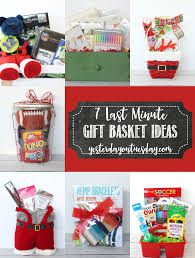 Last Minute Diy Birthday Gift Basket Ideas 7 Last Minute Gift Basket Ideas For The Knitter Organizer Planner Sports Fan Baker Family Jewelry M Family Gift Baskets Gift Baskets Christmas On A Budget