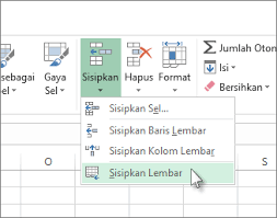 Berapa banyak worksheet untuk membuka program? Menyisipkan Atau Menghapus Lembar Kerja Excel