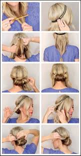 Coole Knoten Frisur Mit Stirnband Schicke Ideen Meine Frisuren Flapper Hair Gatsby Hair Headband Hairstyles